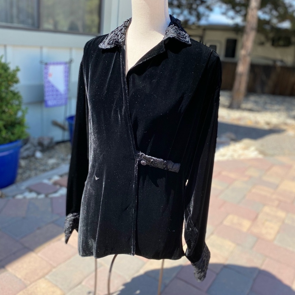 J GERARD Design Studio Vintage Velvet Jacket